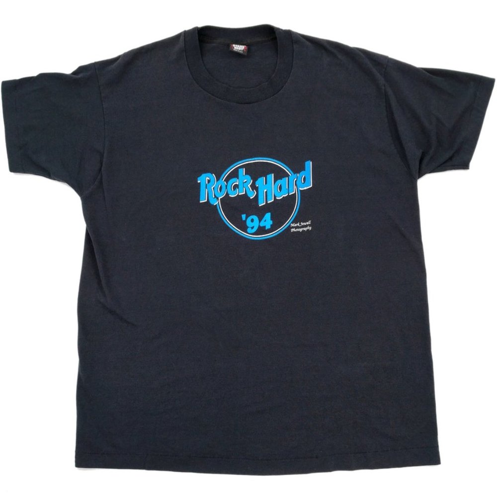 Vintage ROCK HARD ‘94 Single Stitch T-Shirt USA XL - Picture 2 of 6